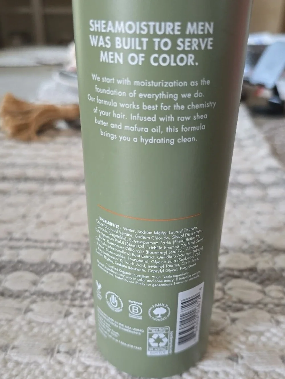 Shea Moisture moisturizing shampoo